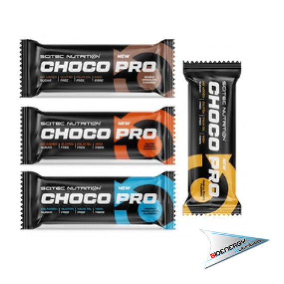 SciTec-CHOCO PRO (Conf. da 20 barrette da  55 gr)   Pannacotta al cocco  